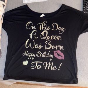 Birthday t-shirt. Personalized birthday shirt